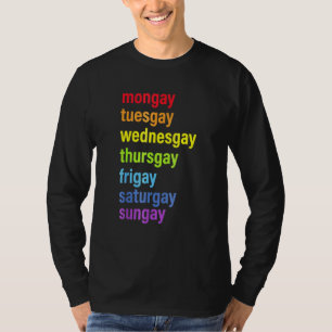 Pride Gay Agenda Liebe LGB T-Shirt