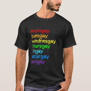 Pride Gay Agenda Liebe LGbt T-Shirt