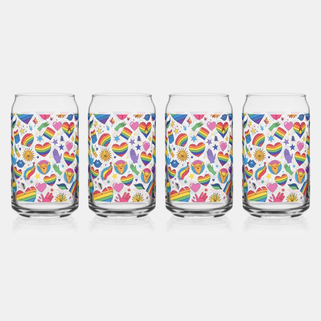 PRIDE GAY LGBT SET DOSENGLAS (Links)