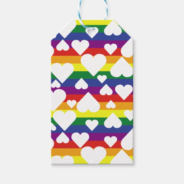 Pride Gift Tag Geschenkanhänger (Vorderseite)