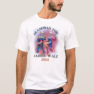 PRIDE GLAMMAS FÜR HARRIS WALZ T-Shirt