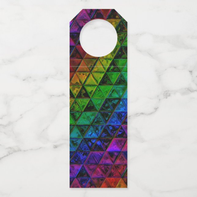 Pride Glas  Flaschenanhänger (Vorderseite)