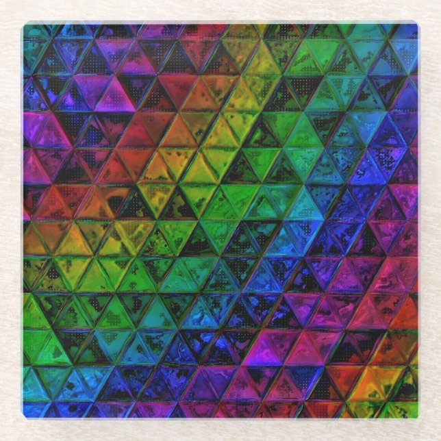 Pride Glas  Glasuntersetzer (Vorderseite)