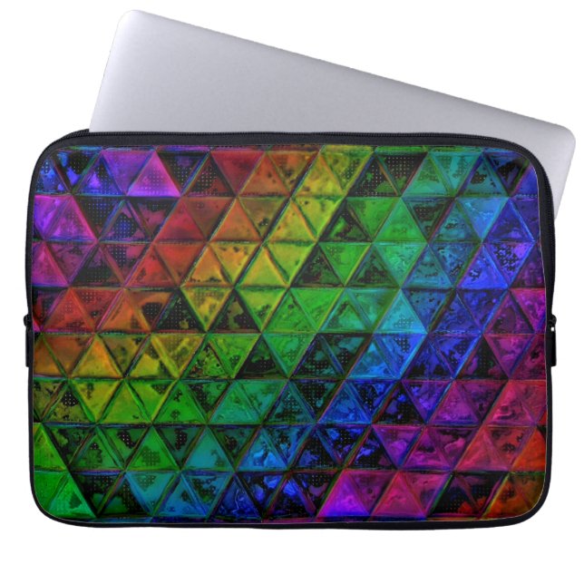 Pride Glas  Laptopschutzhülle (Vorderseite)