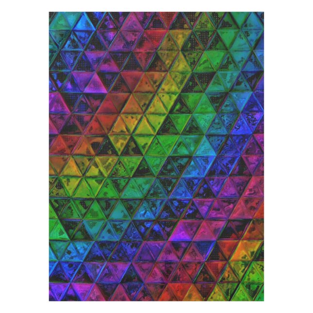 Pride Glas  Tischdecke (Vorderseite)