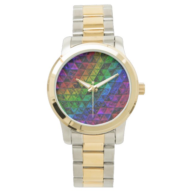 Pride Glass Armbanduhr (Vorderseite)