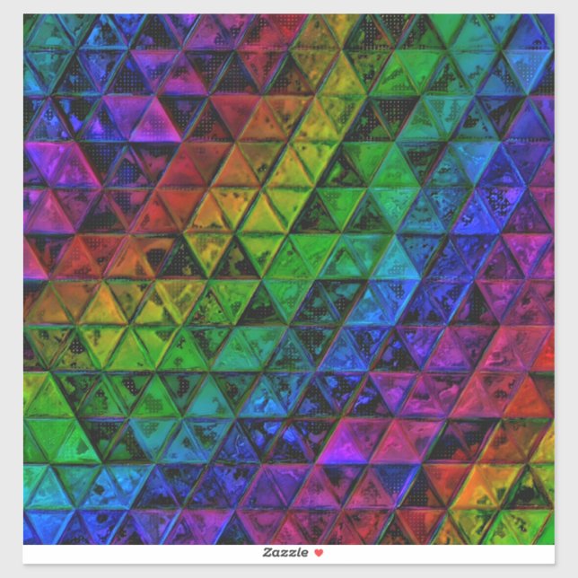 Pride Glass Aufkleber (Blatt)