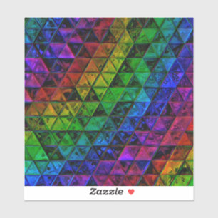 Pride Glass Aufkleber