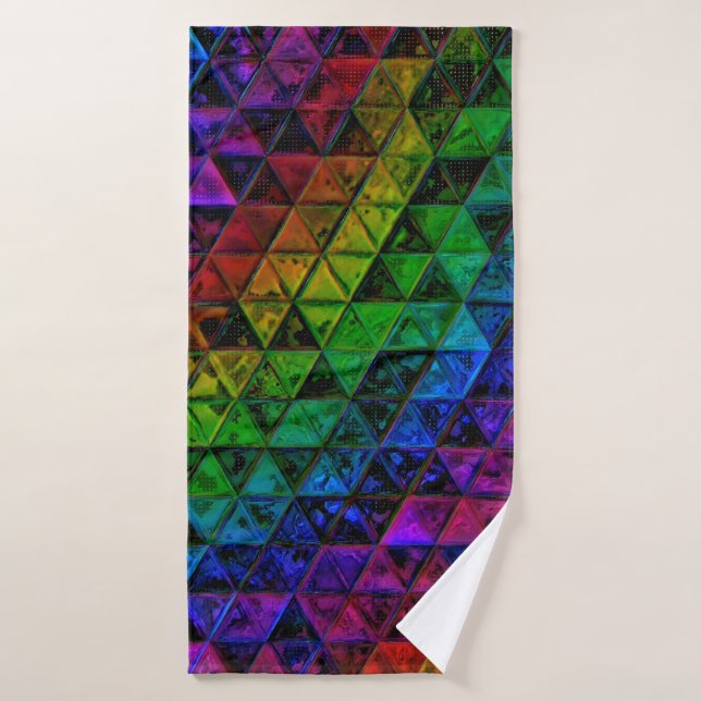 Pride Glass Badehandtuch (Badehandtuch)
