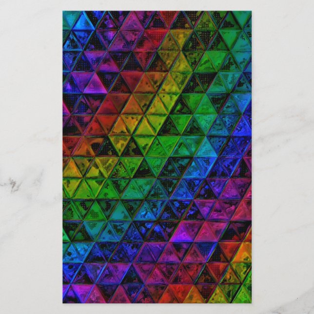 Pride Glass Briefpapier (Vorderseite)