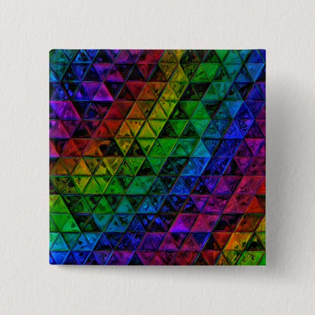 Pride Glass Button (Vorderseite)