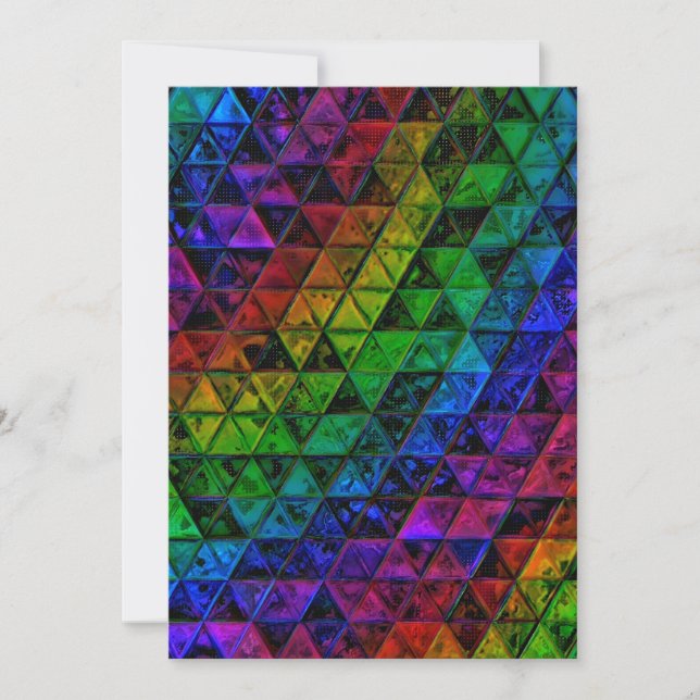 Pride Glass Einladung (Vorderseite)