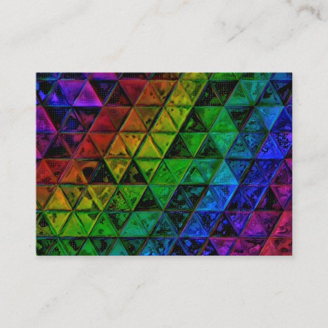 Pride Glass Empfehlungskarte (Vorderseite)