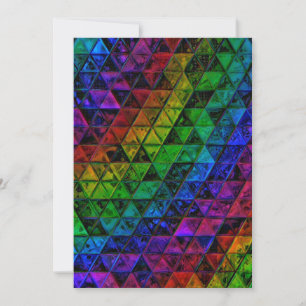 Pride Glass Feiertagskarte