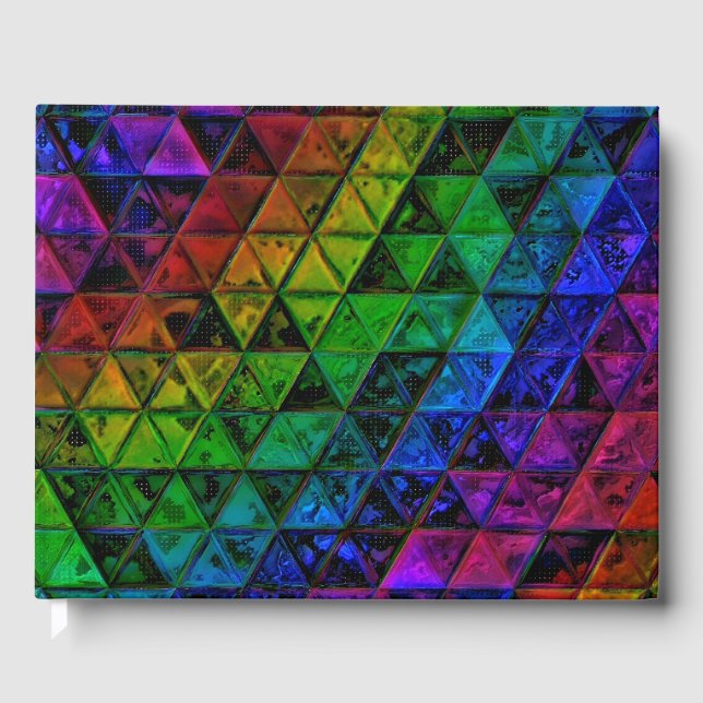 Pride Glass Gästebuch (Vorderseite)