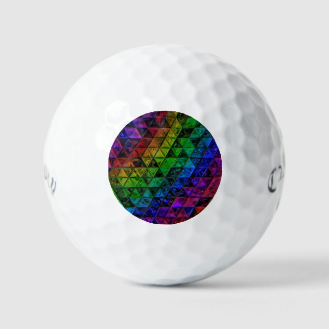 Pride Glass Golfball (Vorderseite)