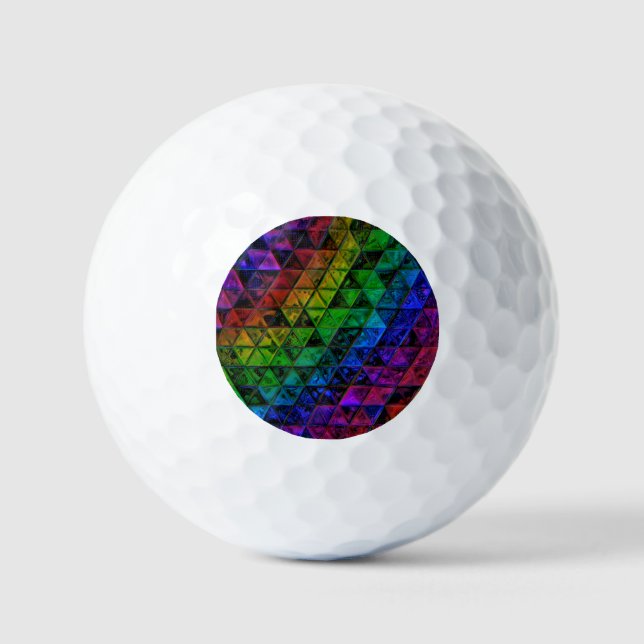 Pride Glass Golfball (Vorderseite)