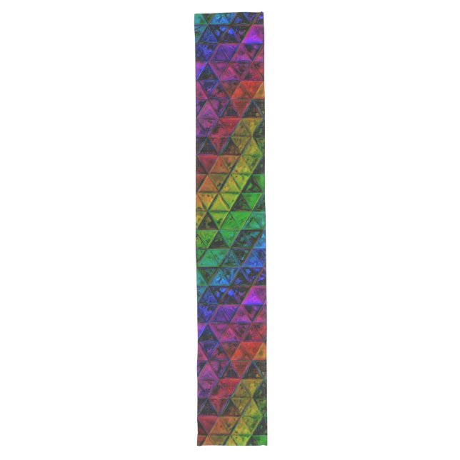 Pride Glass Großer Tischläufer (Vorderseite)