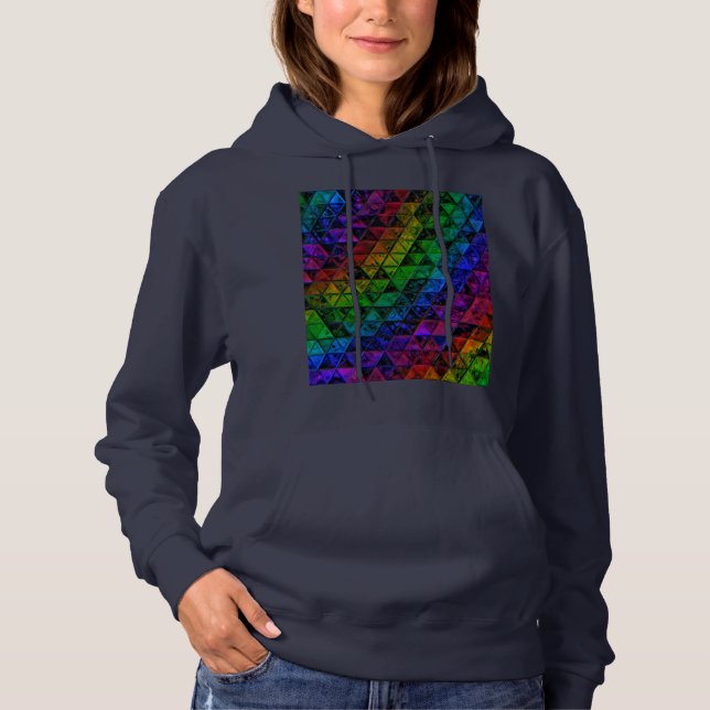 Pride Glass Hoodie (Vorderseite)