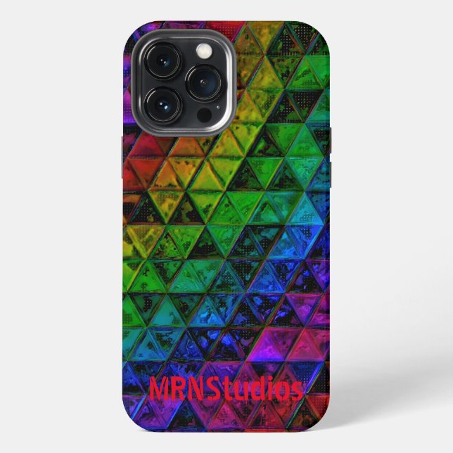 Pride Glass  iPhone Hülle (Rückseite)