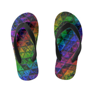 Pride Glass Kinderbadesandalen