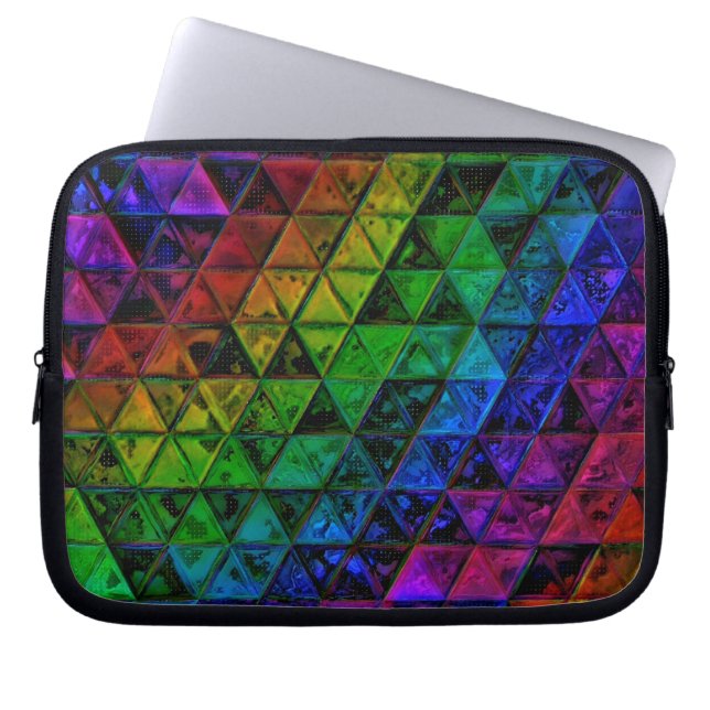 Pride Glass Laptopschutzhülle (Vorderseite)