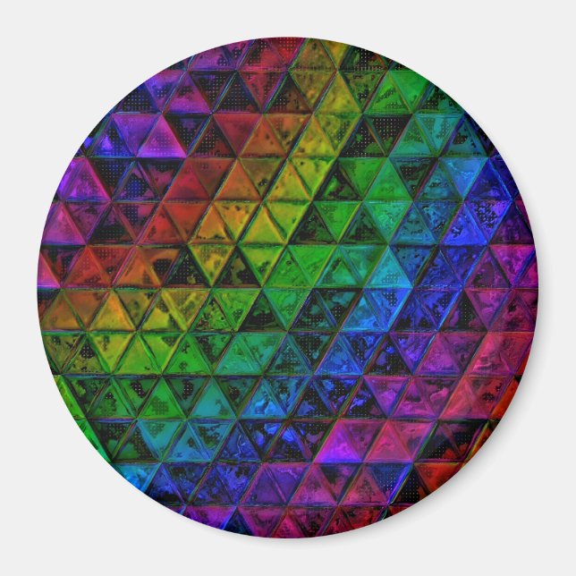 Pride Glass Magnet (Vorne)