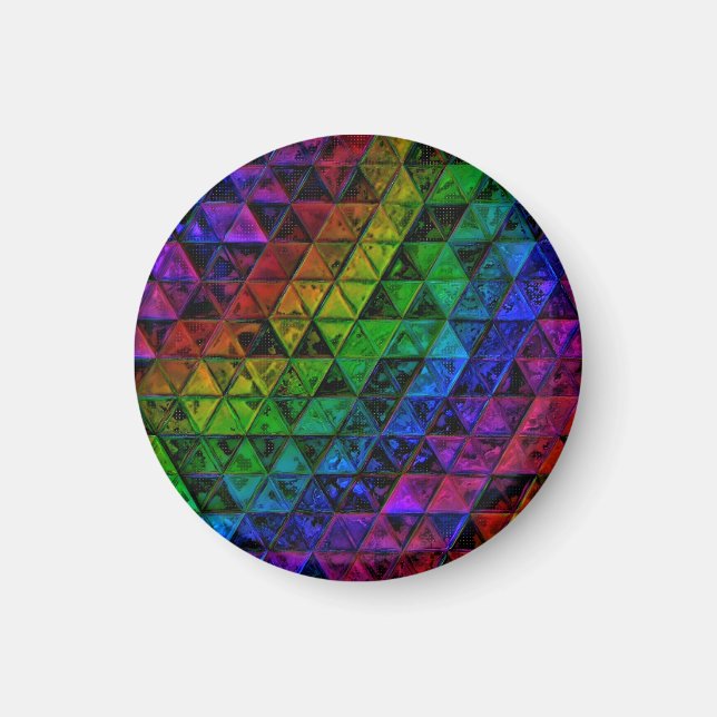Pride Glass Magnet (Vorne)