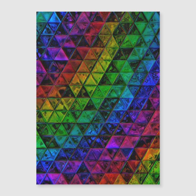 Pride Glass Magneteinladung (Vorderseite)