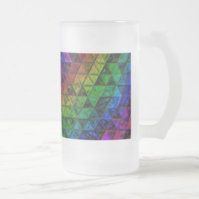 Pride Glass Mattglas Bierglas (Rechts)