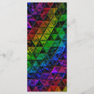 Pride Glass Menükarte