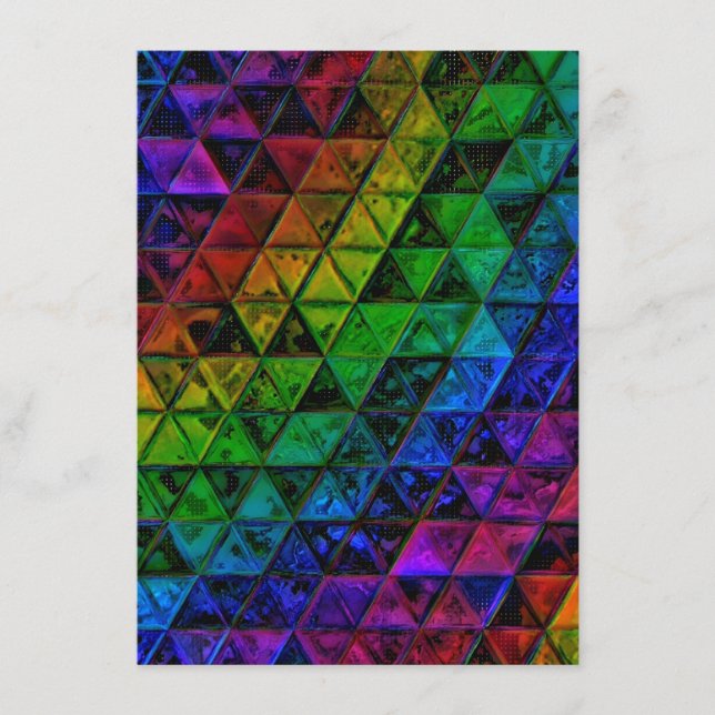 Pride Glass Menükarte (Vorderseite)