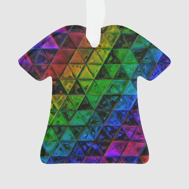 Pride Glass Ornament (Vorderseite)