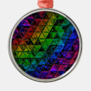Pride Glass Ornament Aus Metall