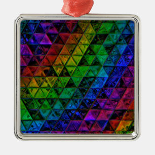 Pride Glass Ornament Aus Metall