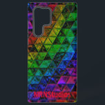 Pride Glass Phone Case Samsung Galaxy Hülle<br><div class="desc">Danke,  dass du mein Design durchgesehen hast! Folgen Sie meiner Kunst auf Instagram @MRNStudios oder ko-fi.com/mrnstudios</div>