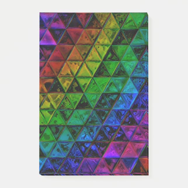 Pride Glass Post-it Klebezettel (Vorderseite)