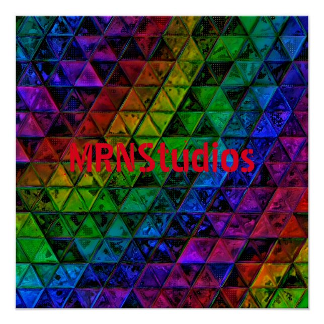 Pride Glass Poster (Vorderseite)