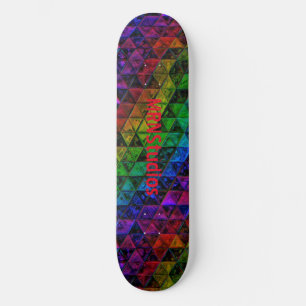 Pride Glass Skateboard