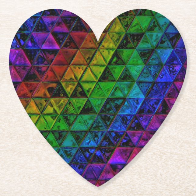 Pride Glass Untersetzer (Vorderseite)