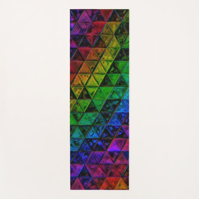 Pride Glass Yogamatte (Vorderseite)