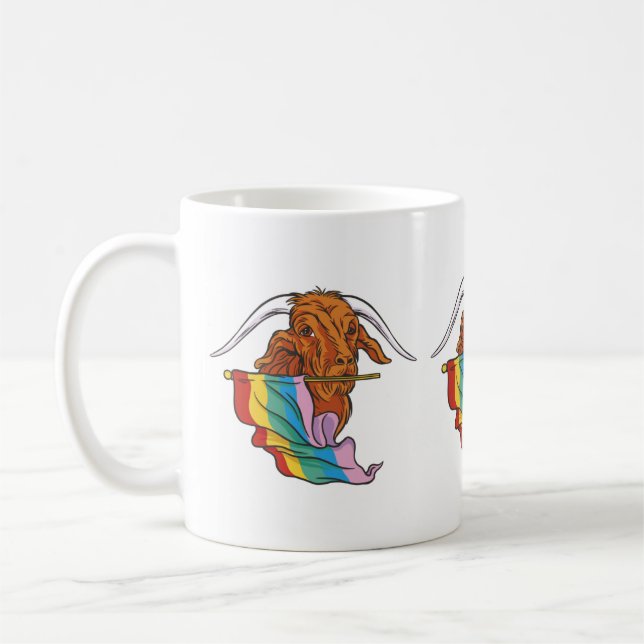 Pride Goat Kaffeetasse (Links)