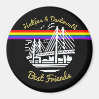Pride Halifax Dartmouth Kühlschrankmagnet
