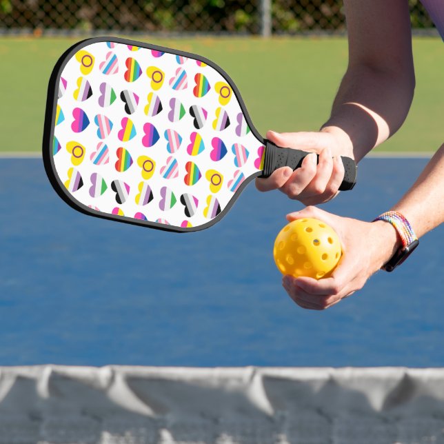 Pride Hearts Pickleball Racket Schläger (InSitu)