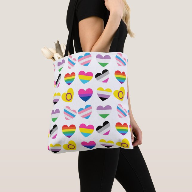 Pride Hearts Tote Bag (Von Nahem)