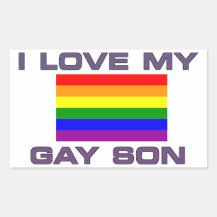 PRIDE - I LIEBE MEIN GAY SON - STICKER