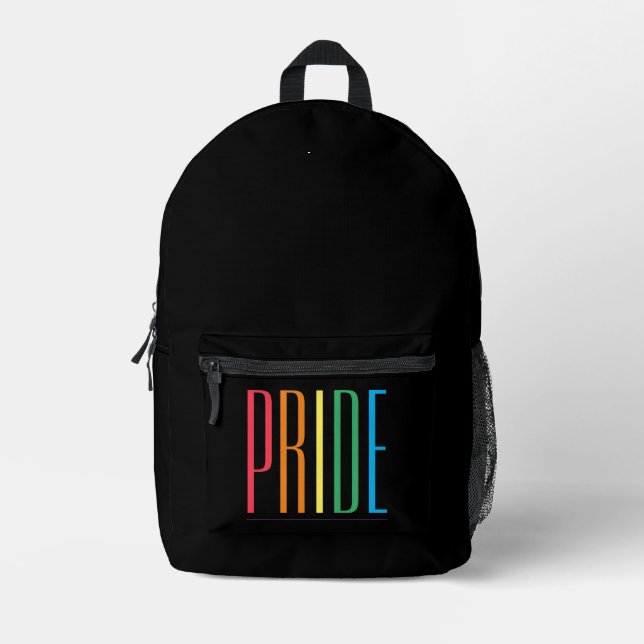 PRIDE II-Rucksack Bedruckter Rucksack (Vorderseite)