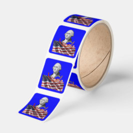 Pride in Freedom Quadratischer Aufkleber