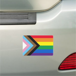 Pride Inklusive Regenbogenflagge Lgbtq Gay Auto Magnet