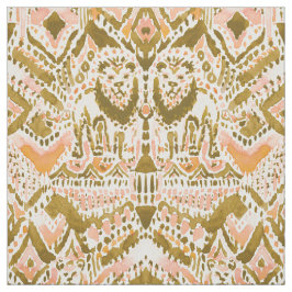 PRIDE INSIDE Lion Tribal Gold Pfirsichfarben Stoff